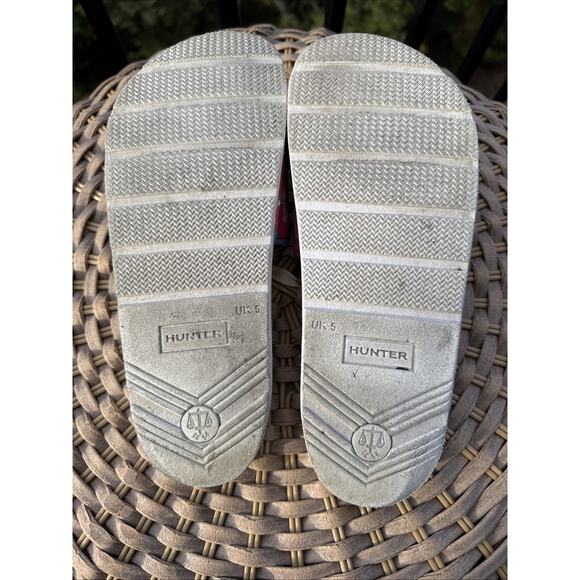 Hunter Sandals Womens US 7 UK 5 Flip Flop Slides Multicolor Floral - Picture 5 of 13